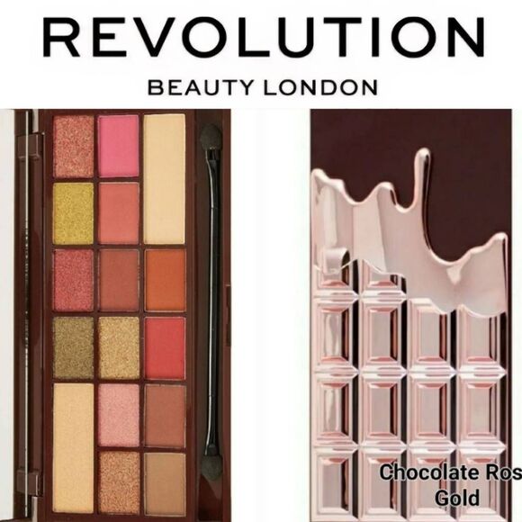 Revolution Beauty Chocolate Rose Gold Shadow Palette - Picture 1 of 8